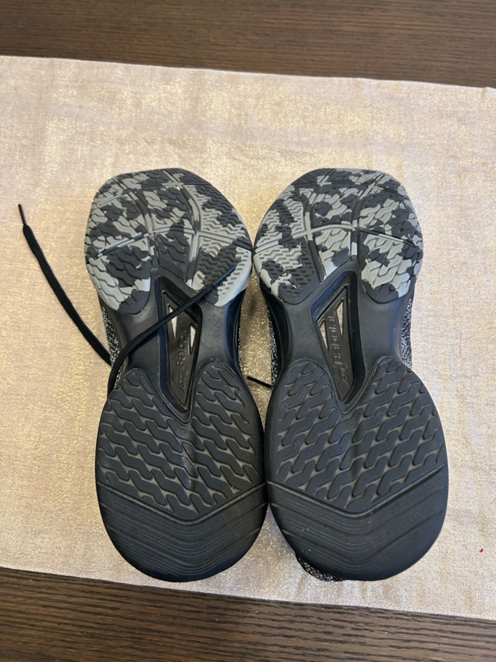 Babolat Ortholite Jet Tere AC Women 10 Black & Gray Tennis Shoes with Pink Logo - Picture 10 of 13